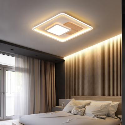 China Bedroom Square Ceiling Light OEM 2200LM Indoor Lighting Outdoor Mounted Ceiling Light for sale