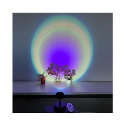 China 4 Modes Modern Remote Control Dynamic Atmosphere Lights Sunset Lamp New Design for sale