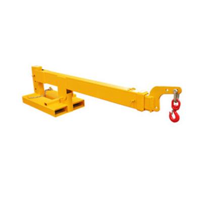 China Building Material Stores Wholesale Yellow/Customized High Quality Forklift Boom Attachment Lifting Equipments For Forklift for sale