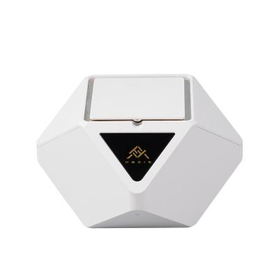 China Durable Manufacturer Hot Selling White With Lid Smart Lid Auto Sensing Open Ashtray for sale