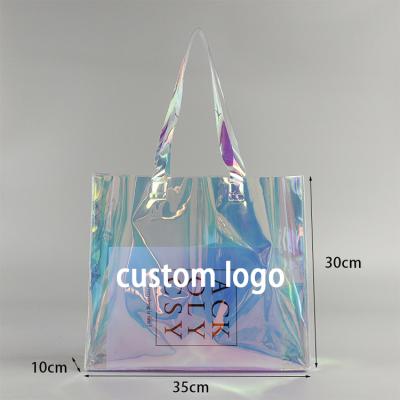 China Fashion Customized Printing Candy Colored Transparent Clear Handbags Clear Jelly Bag Kids, Jelly Bags Mini for sale