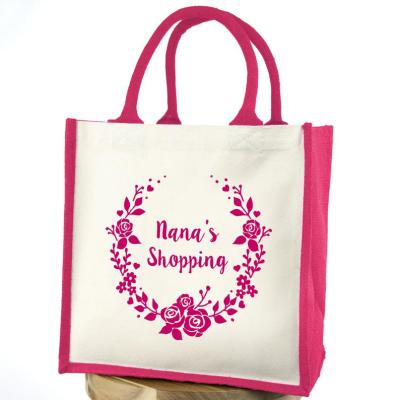 China Fashion Eco Multicolor Natural Recycled Personalized Eco Friendly Reusable Shopping Bag for sale