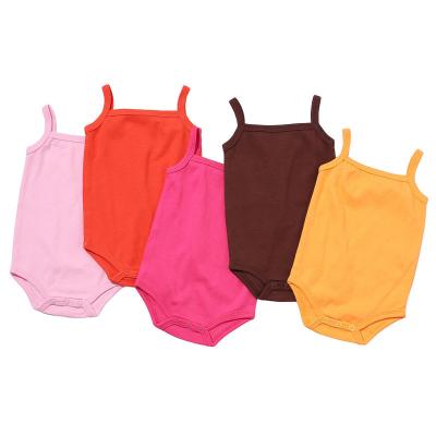 China 2018 Newborns Sleeveless Amazon Hit Overalls Romper Unisex One-Piece Baby for sale