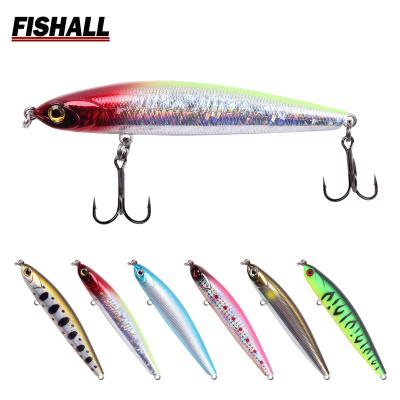 China Good Fishing Walking Downhill Swimming Bass Pike Bait FP13 Rattle Noise Lure 15.8g Walker Pencil Lure Wobbler 70mm 7.8g 80mm Wave Action for sale