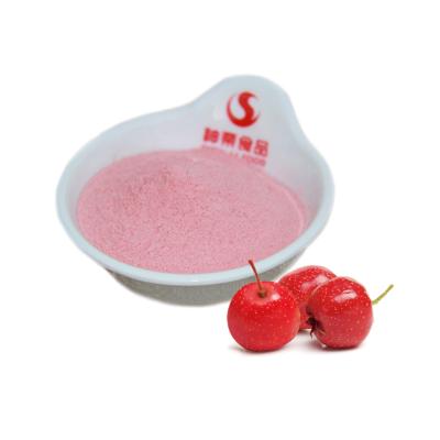 China Organic Hawthorn Berry Freeze Dried Fruit Powder , Freeze Dried Hawthorn Berry Powder for sale