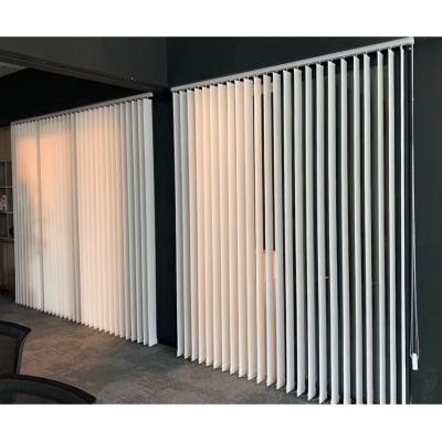 China High Quality Wholesale Custom Slat Blind Vertical Blinds Fabric Blackout Vertical Blind V100 for sale