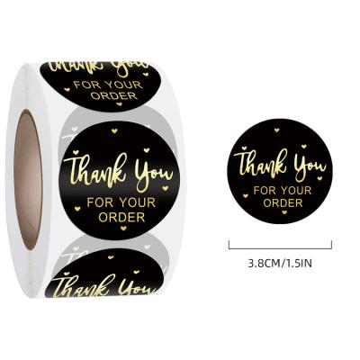 China Waterproof thank you stickers for small business thank you for supporting my business sticker labels for sale