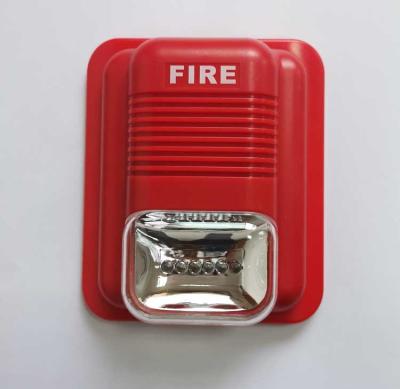 China FS-03 Fire Alarm System, DC12V-24V High Quality 3 Sounds Fire Strobe Siren for sale