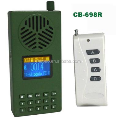 China high quality bird hunting chirp mp3 player with timer and power memory built-in battery CB-698R for sale