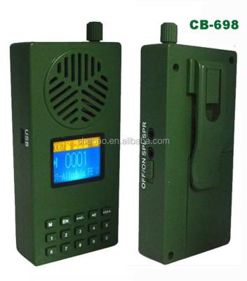 China mp3 player with birds sound, bird mp3 player, in 1800 built mAh battery CB-698 for sale