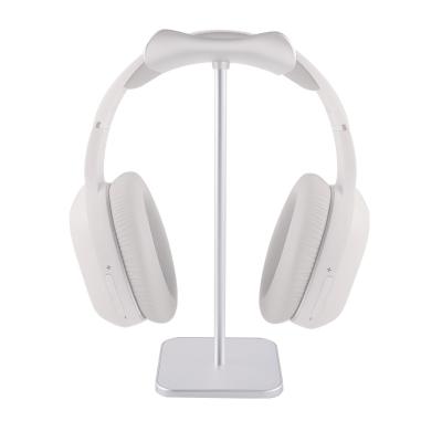 China Wholesale Space-saving Earphone Stand Flower Display Stand Square Headset Stand Earphone Rack Stable Metal Base Round Storage Stand for sale