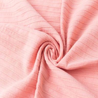 China Manufacturer Girls Ramie Cotton Yarn Fabric Raw Material Dress Ramie Soft Cotton Fabric Pink Fabric Abrasion-Resistant Material For Dresses for sale