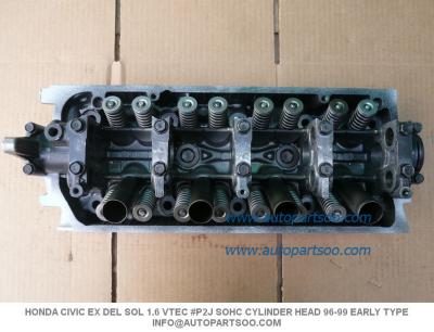 Cina # TIPO IN ANTICIPO DELLA TESTATA DI CILINDRO DI P2J SOHC 96-99 NESSUN CENTRO HONDA CIVIC EX DEL SOL 1,6 VTEC in vendita