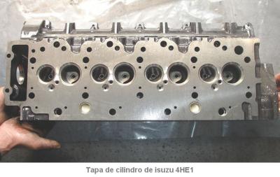 China Bloque de cilindro de Tapa De Cilindro De Isuzu 4he1 del bloque de cilindro del motor de gasolina en venta