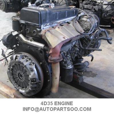 Chine le 2ème Assy de moteur de Fuso Mitsubishi 4D35 de main, moteur diesel de Mitsubishi partie à vendre