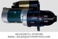 China QDJ2659E P-J - Starter Motor Pelican Barge PB-2004 24V 5.5KW 11T for sale