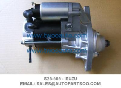 중국 S25-505 8970958112 - ISUZU Starter Motor ISUZU 4HF1 4HG1 4HJ1 Starter 24V 판매용