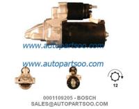 China 0001109205 0001109304 - BOSCH Starter Motor 12V 2KW 12T MOTORES DE ARRANQUE for sale