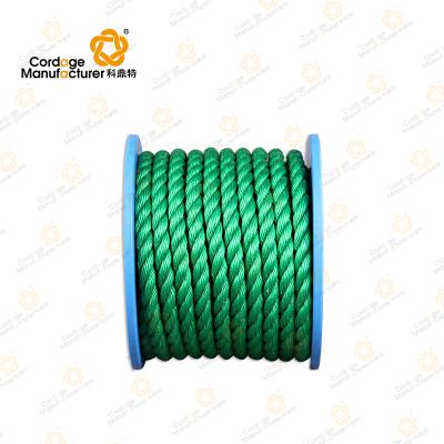 China Various Eco - Friendly Promotional Goods Using Green PP Danline 3 Strand Twisted Rope Green for sale