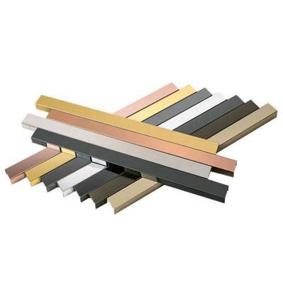 China Modern decorative factory sales edge and tile exterior edging corner trim directly tile trim for stainless steel tile trim marble NC; GUA for sale