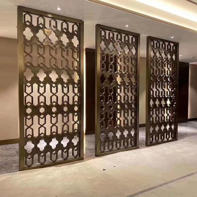 China New Modern Design Hotel Lobby Classic/Postmodern Decorative Used Room Dividers for sale