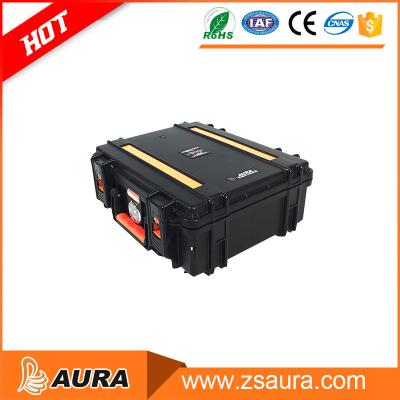 China AURA AI-2.8-2208 Box Shaped Plastic Hard Case Tool Box Storage Portable Plastic Waterproof Medical Device First Aid Case for sale