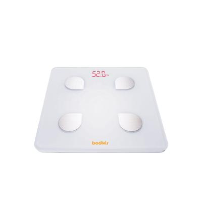 China ITO Health Fitness Glass Smart Bathroom Scales Electronic Body Fat Digital Weight Scale With App for sale