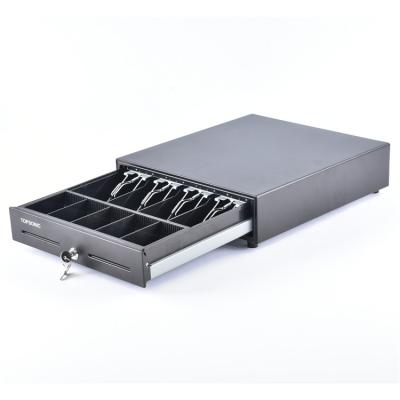 China Electronic Cash Drawer White / Black Color For NPOS System Terminal Cash Drawer for sale