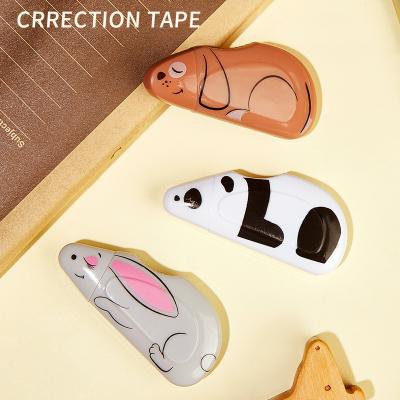 China Error Revision In School Promotional Gift Cute Animal Design Correction Tape For Student for sale