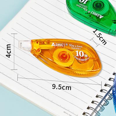 China Error Revision in Colored Correction Roller Eco-Friend Plastic Correction Roller Eco-Friend Correction Roller Customized Colored Correction Tape Side-Way Type School Office Stationery Tape for sale