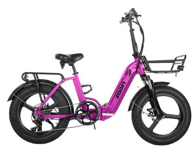 China Aluminum alloy electric bicycle fat tire bafang motor 48v 500w for sale