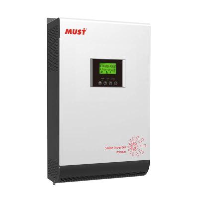 China 3kw Inverter Solar Inverter System MUST Hybrid Inverter PV1800 Off Grid AC MPPT Power Solar Inversor 10kw 3KW 5KW Solar PV Inverter for sale