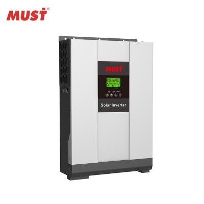 China MUST LCD Display Pure Sine Wave Output On Grid Tie Inverter 80A MPPT Solar Charge Controller Off Grid Solar 272*355*100 mm / 297.5*468*125 mm for sale