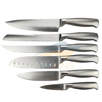 China Good quality viable hot selling stainless steel kitchen knife set for sale