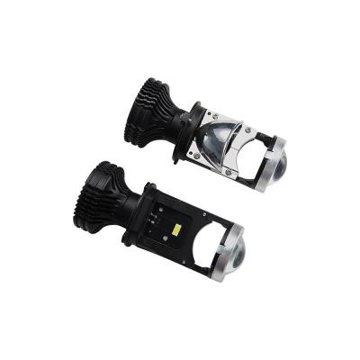 China New Rise H4 28w Mini Projector Len Dual Beam Auto Led Headlight Len Bulbs XC-Y2-H4 for sale