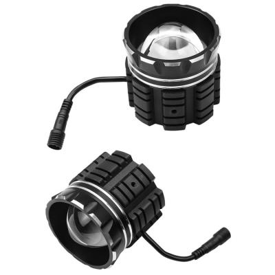 China 12v Waterproof Motorcycle LED Headlight Beam Spot Light Car Front Work Light for sale