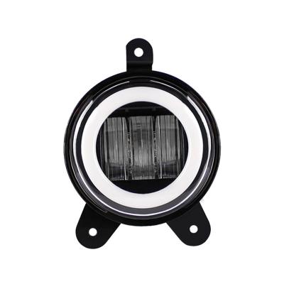 China Aluminum Truck Angel Eye 3.5 Inch 30w 6500k Angel Eyes Drl Waterproof Offroad Light Around LED Fog Lights for sale