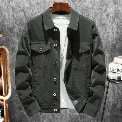 China Qualiy QUICK DRY Smart Casual Reversible Mens Jacket Cotton Fashion Men Bomber With Single Button for sale