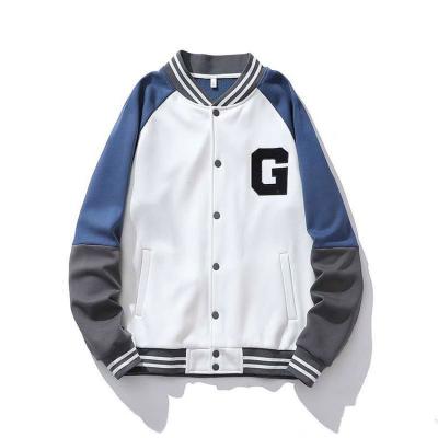 China Fashion Bomber Jacket Factory Customized Breathable Patchwork Men Sustainable Casual Jacket for sale