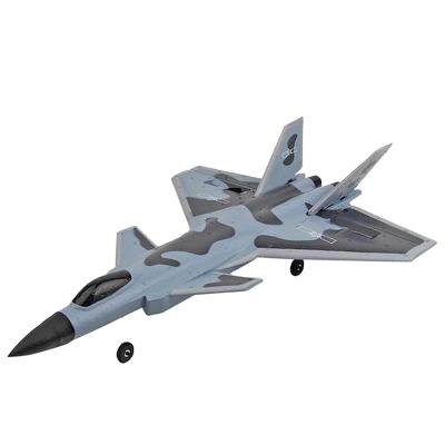 China RC Model J-20 2.4Ghz Fixed Wing Remote Control Kids Fighter Plane Model PPE Foam RC Airplane Outdoor Toy Simulation Fighter Gift for sale