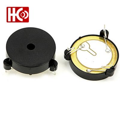 China Home Appliance Trus Tone 29MM*6.5MM 12V 24V DC 90dB 3 Pin Piezo Ceramic Buzzer for sale