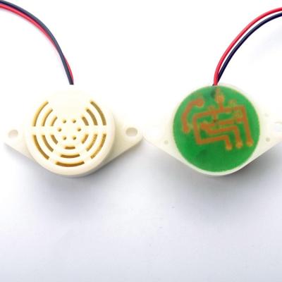 China Used For 3015 Dashboard Auto Alarm 30MM*15MM 12V 24V DC Wiring Piezo Buzzer for sale