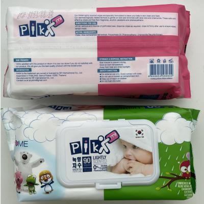 China 180*200MM Free Sample Baby Products Wet Wipes Professional China Wet Cloths Manufacturers for sale