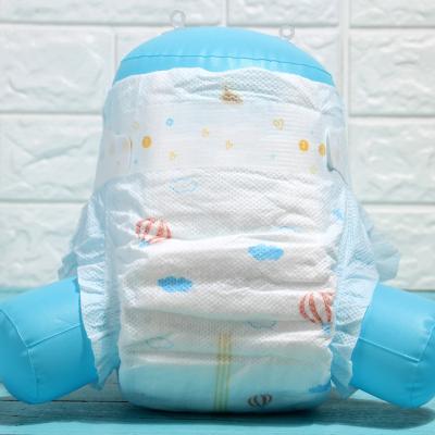 China Wholesale Newborn Smart Cheap Smart Dry Soft Disposable Nappies Baby Diaper Cotton Embroidered Super Soft Breathable Baby Diaper for sale