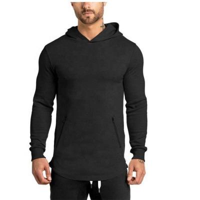 China 2020 Pure Anti-Wrinkle Color Cotton Gym Clothing Men Fitness Coats Sporty Wear Workout Sports Hoodie for sale