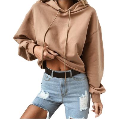 China wholesale custom high quality Anti-wrinkle hoodie cotton fabric hoodie french ladies grow hoodie sweatshirts for sale