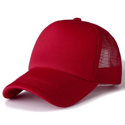 China breathable & Customized wholesale high quality multicolor hat waterproof truck mesh hat sublimation blank for sale