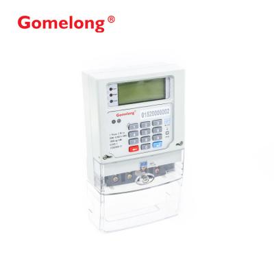 China Single Phase Electric Energy Meter Communication Prepayment Meters Meter with GPRS for sale