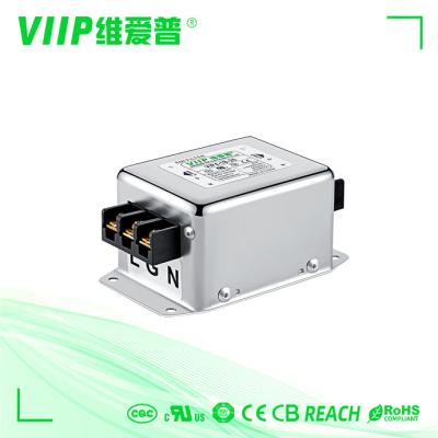 China Filtro de interferência eletromagnética de carregamento da compatibilidade eletrónica EMI Filter 6A do cargo de VIIP à venda