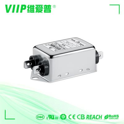 Cina VIIP Metal Power Line EMI Filter 1A Electromagnetic Single Phase Power Line in vendita